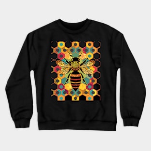 Bee Pollination Mysteries Crewneck Sweatshirt